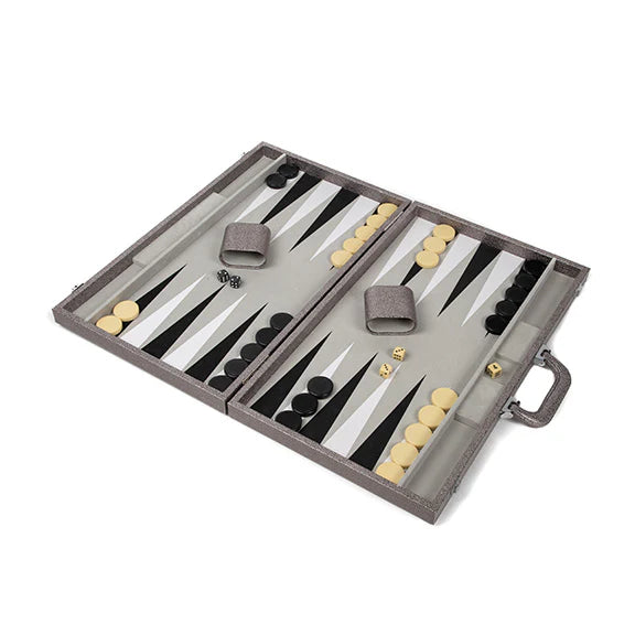 Onyx Backgammon Silver