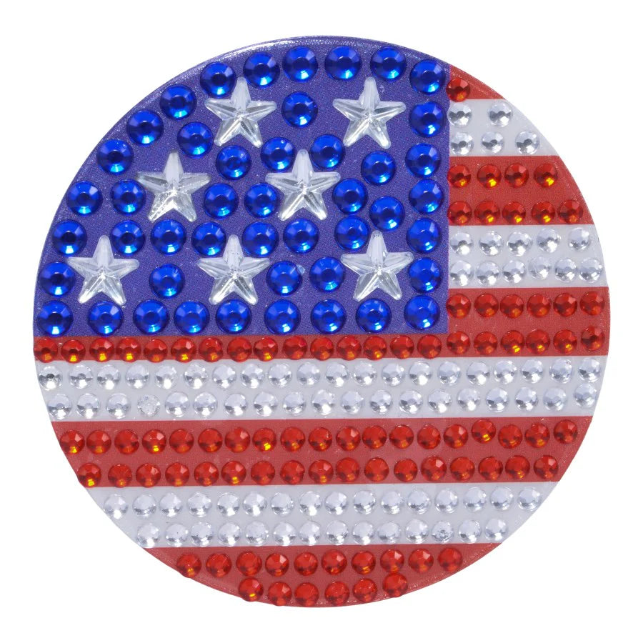 USA Flag 2" Stickerbean