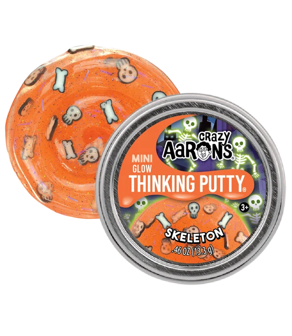 Mini Halloween Putty- 2" Thinking Putty Tin (Assorted Styles)