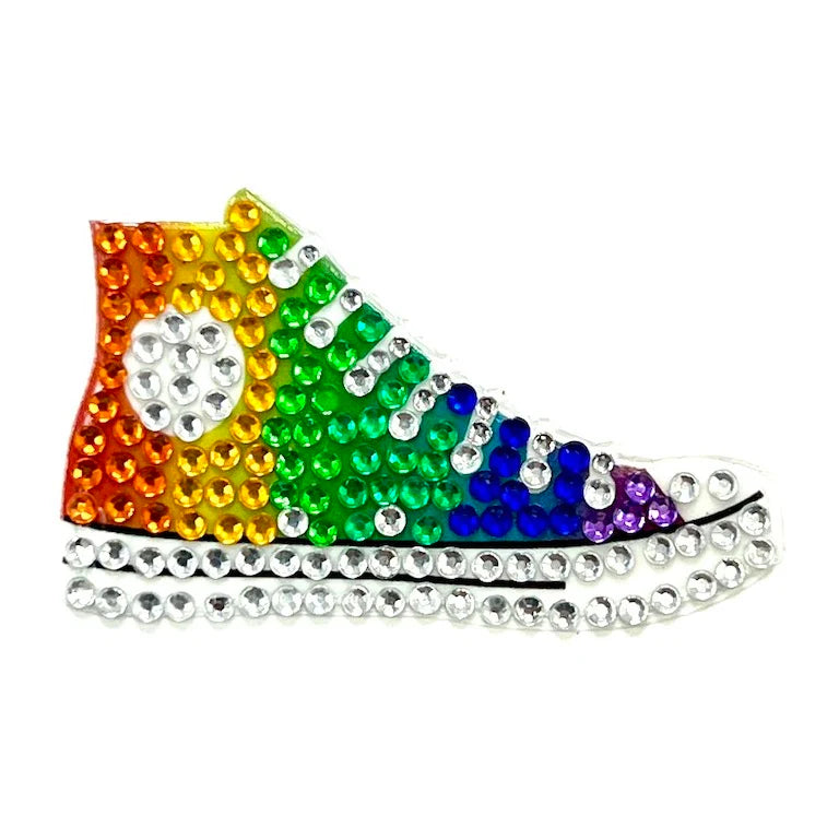 Rainbow Sneaker 2" Stickerbean
