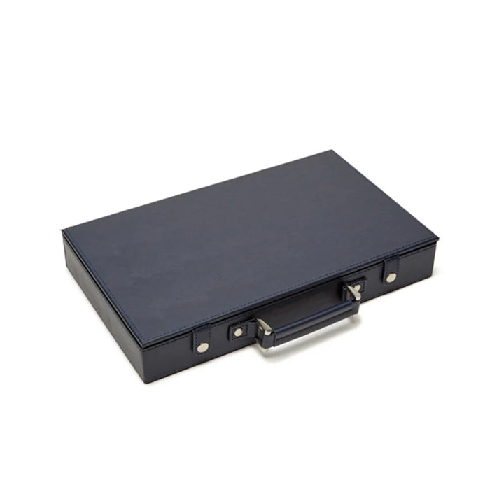 Logan 200 Pc Poker Set Navy Blue