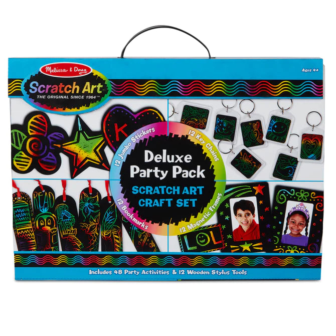 Scratch Art Deluxe Party Pack