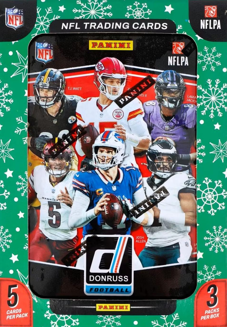 2025 Donruss Football Tin 15 Cards
