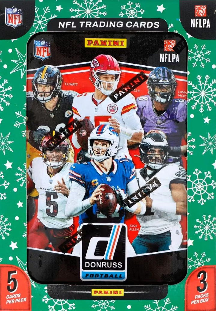 2025 Donruss Football Tin 15 Cards