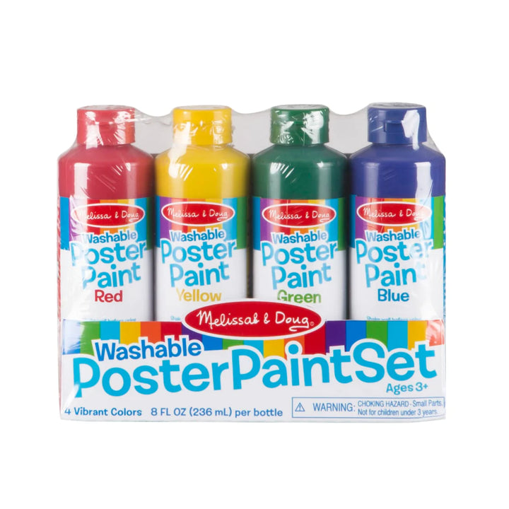 Washable Poster Paint Set of 4