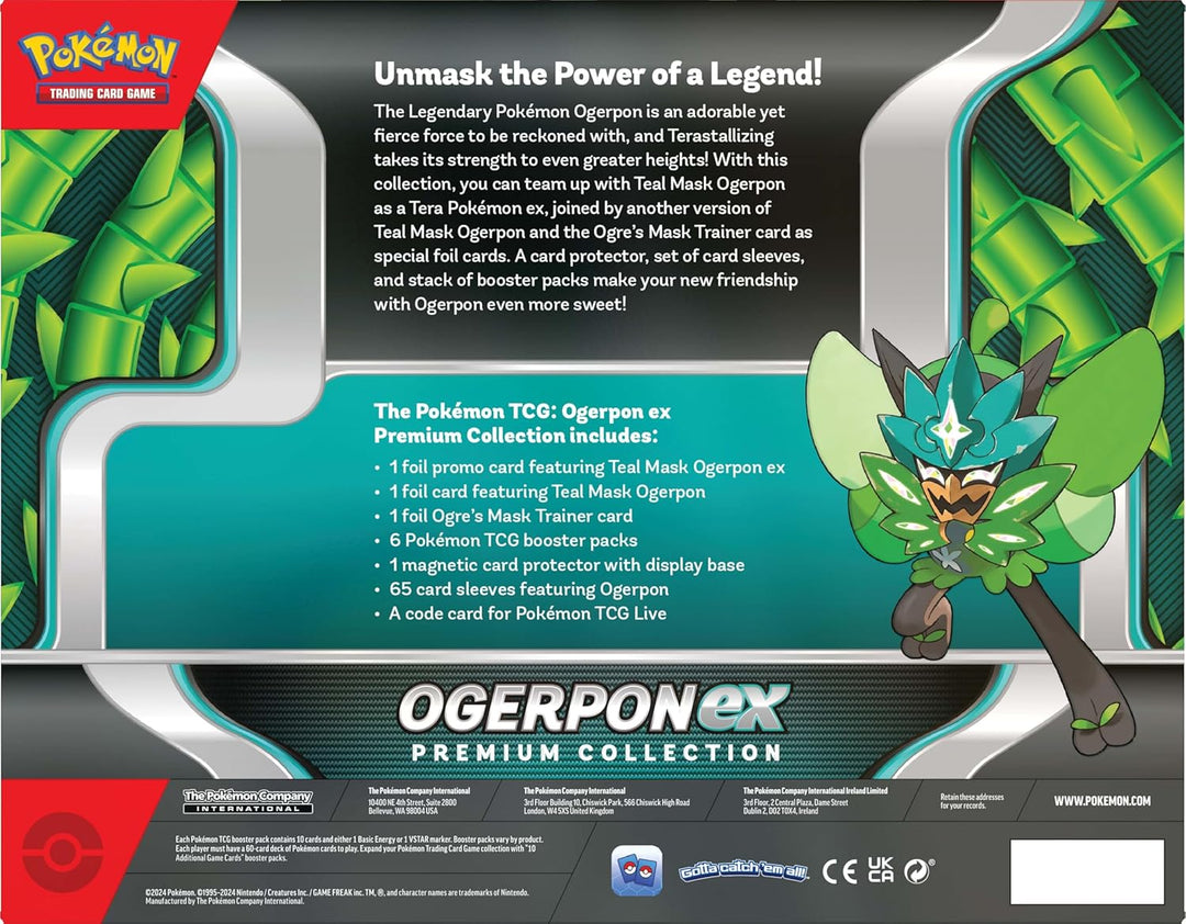 Pokemon Ogerpon Premium Coll Box