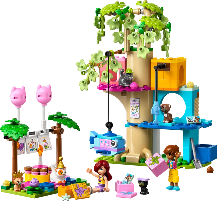 LEGO® Friends Cat Birthday Party & Tree House