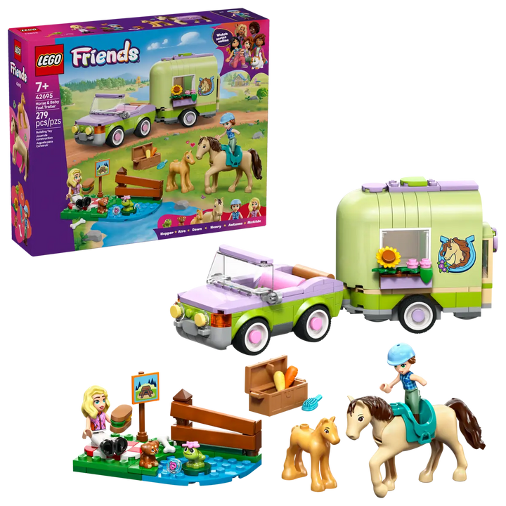 LEGO® Friends Horse & Baby Foal Trailer