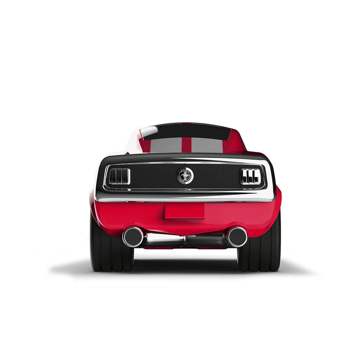 Red Ford Mustang Racing Car