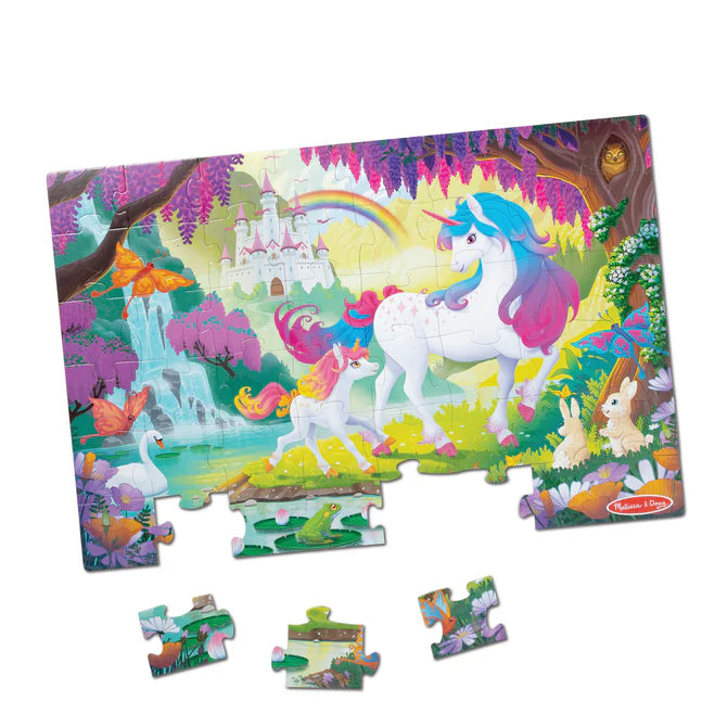 Magical Unicorn GID Floor Puzzle 48 PC