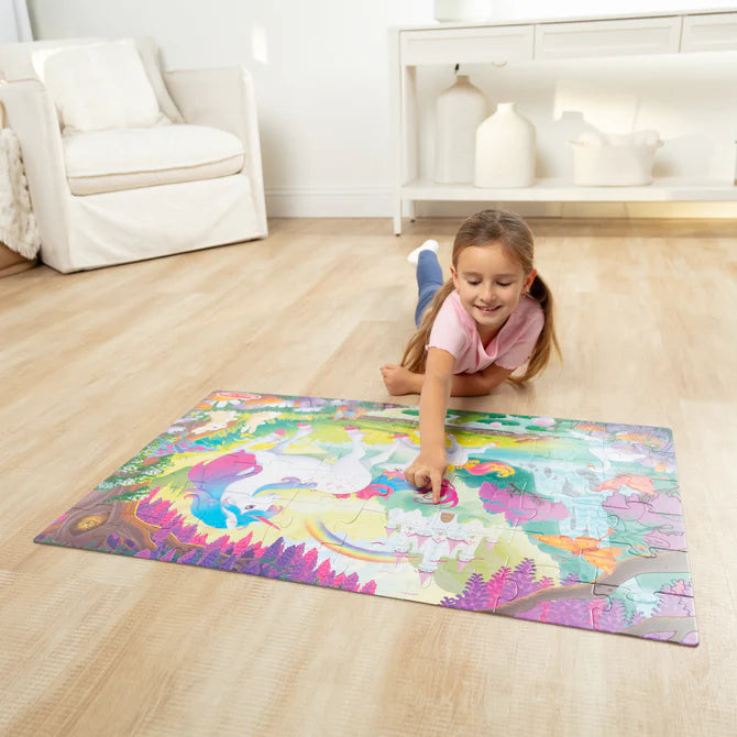 Magical Unicorn GID Floor Puzzle 48 PC