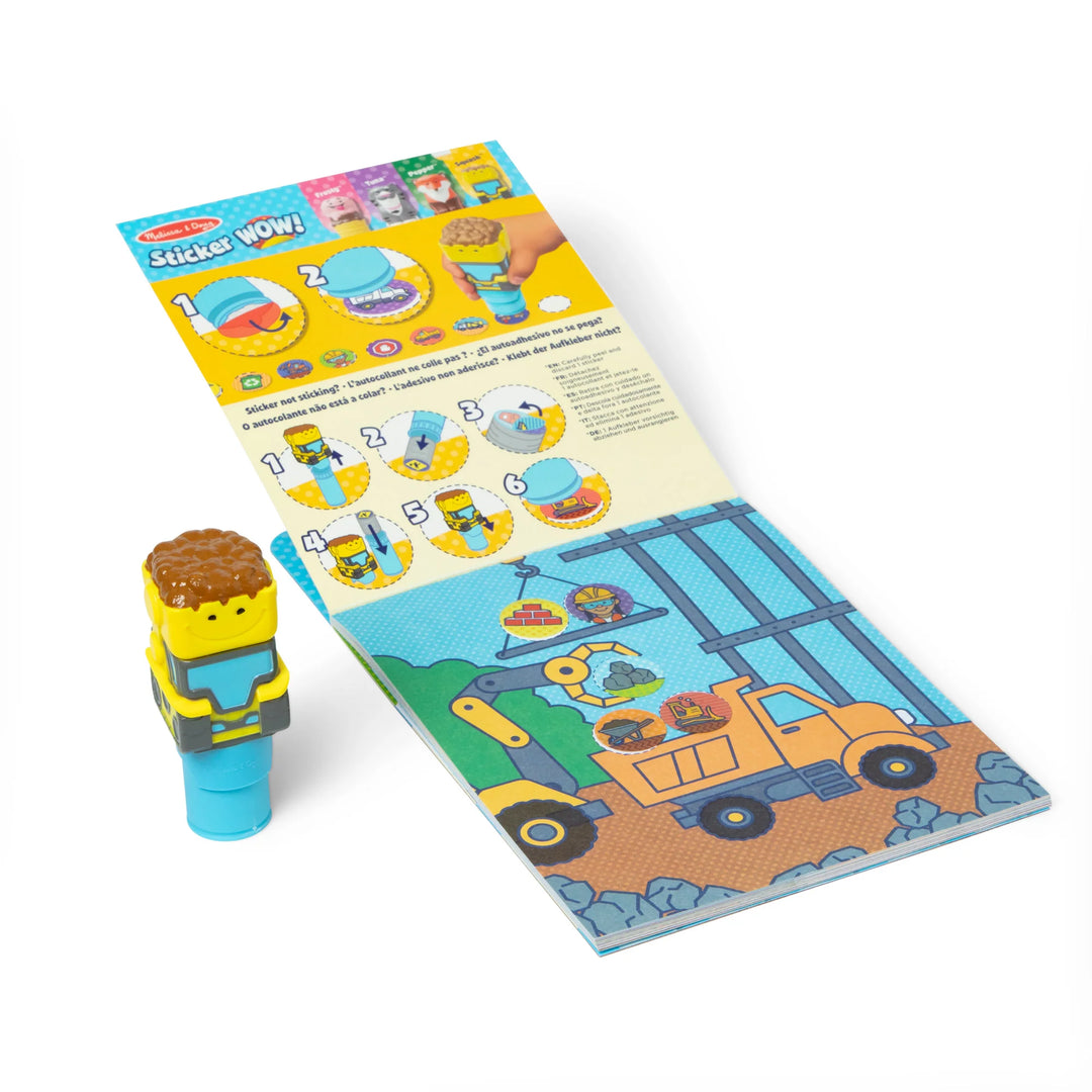 Sticker Wow! Activity Pad Set Construction