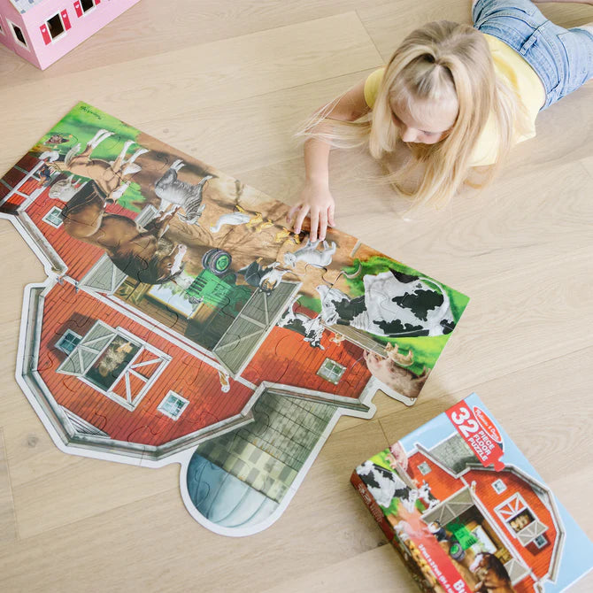 Busy Barn Floor Puzzle 32 PC