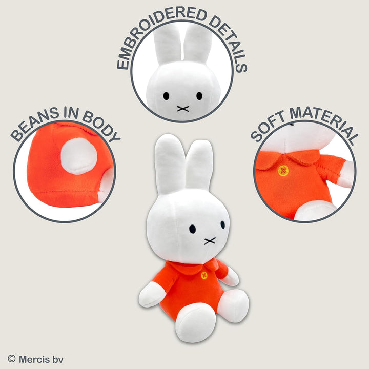 Miffy 8In Orange Dress