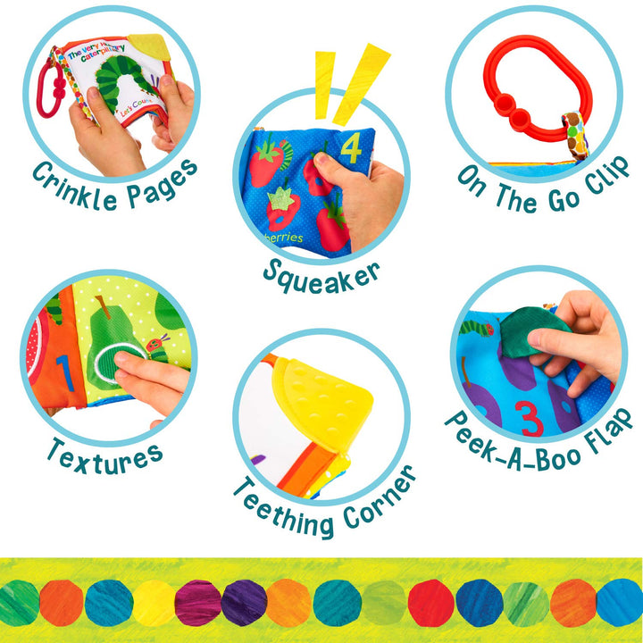 Hungry Caterpillar Let's Count Soft Book