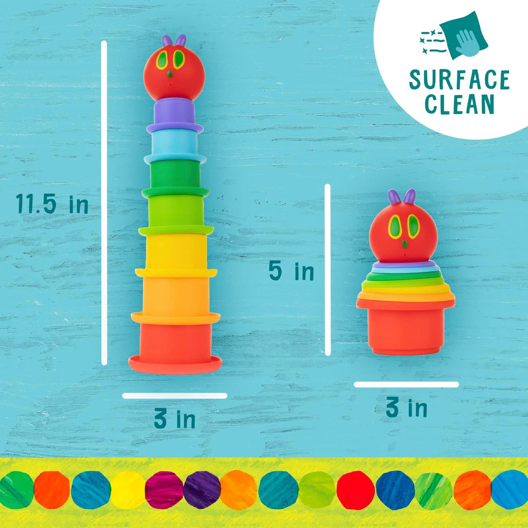 Eric Carle Bath Stacking Cups & Squirty Set