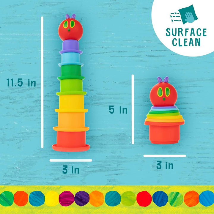 Eric Carle Bath Stacking Cups & Squirty Set
