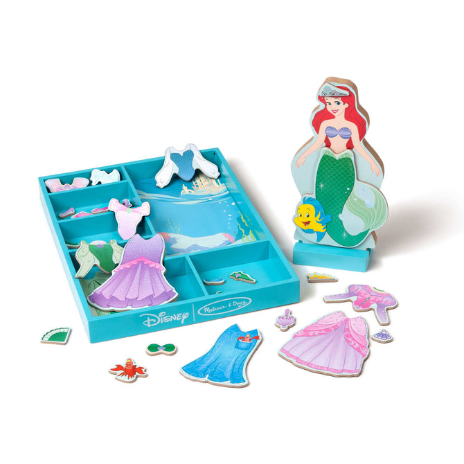 Ariel Wooden Magnetic Dress-Up