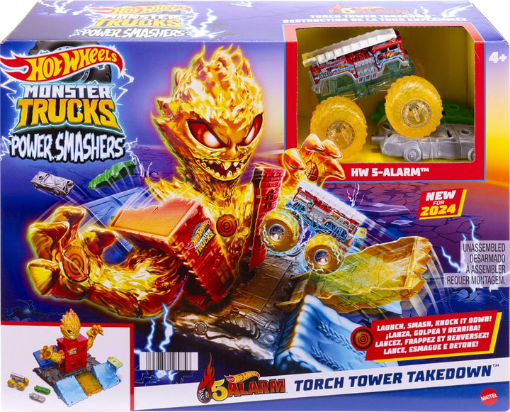 Hot Wheels 5 Alarm Tower Smash Out