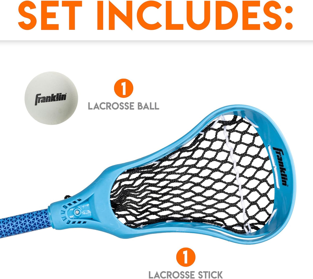 Lacrosse Stick With Ball Individual (Assorted Colors)