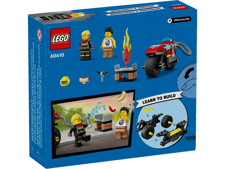 LEGO® City Fire Rescue Motorcycle