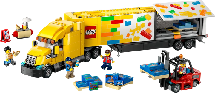 LEGO® City Yellow Delivery Truck