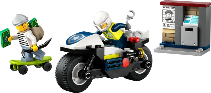 LEGO® City Police Motorcycle Chase