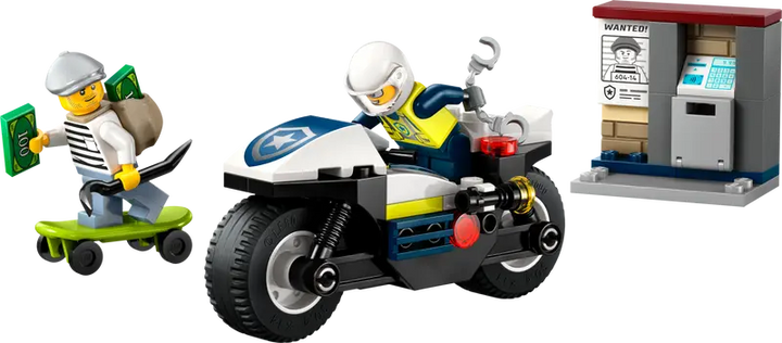 LEGO® City Police Motorcycle Chase