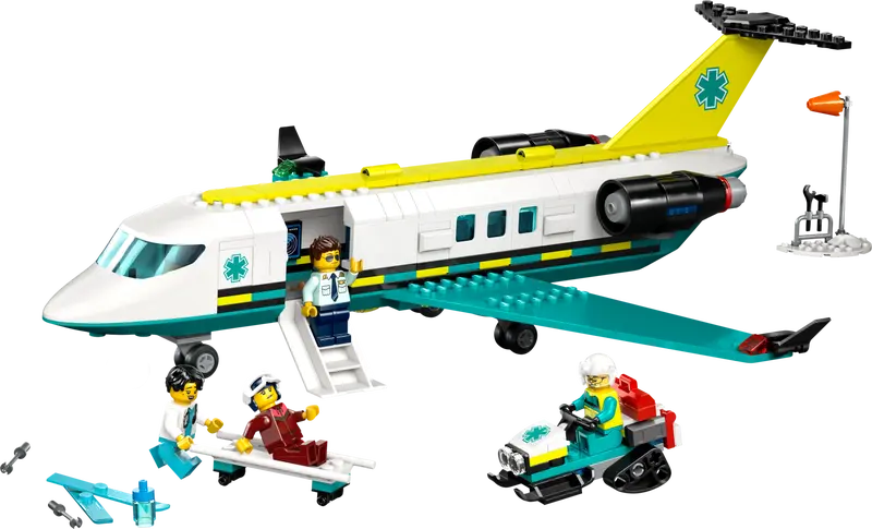 LEGO® City Emergency Air Ambulance Airplane