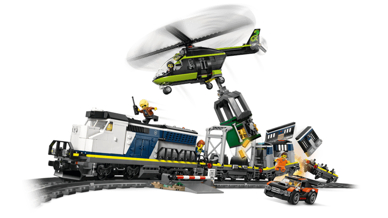 LEGO® City Police Train Heist
