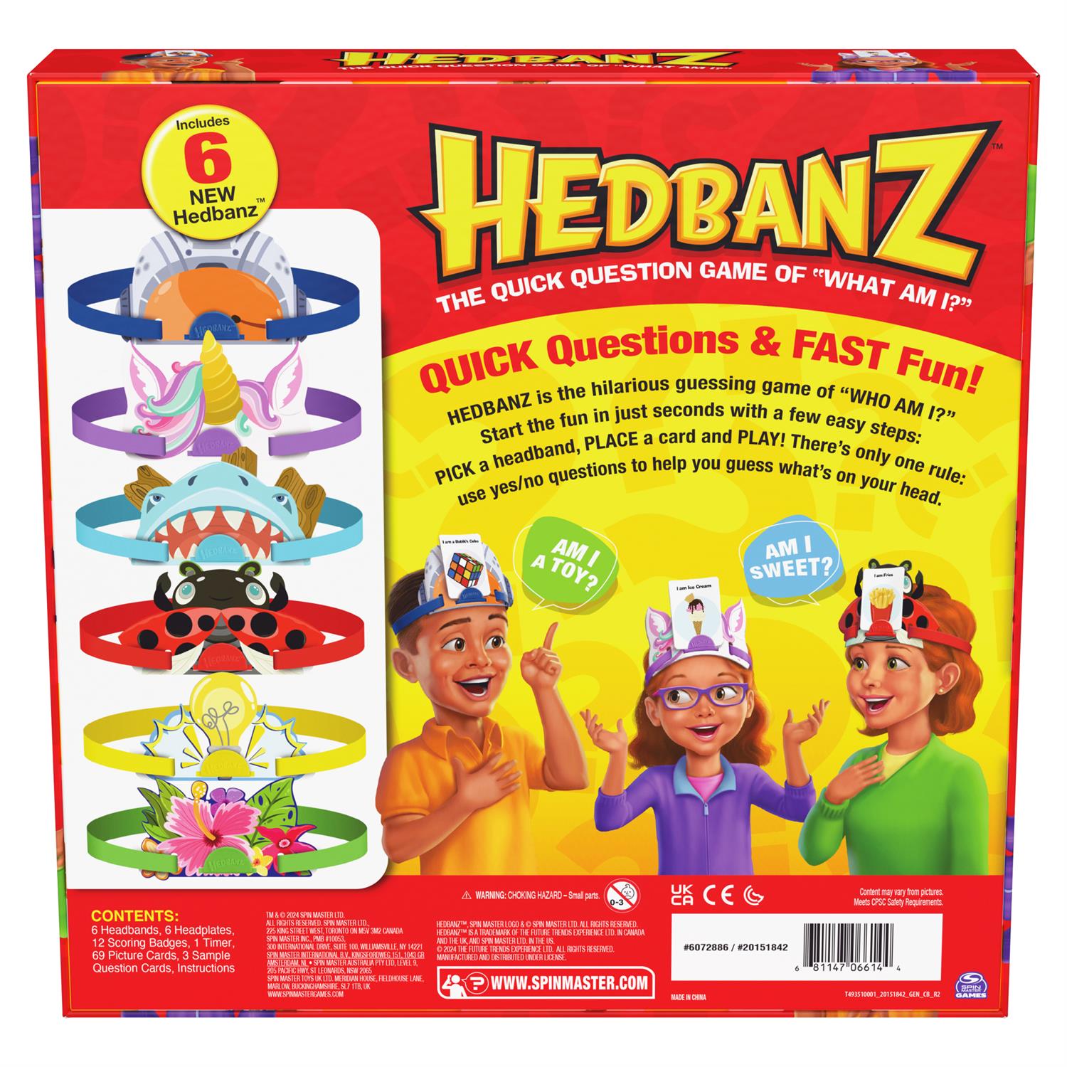 Hedbanz 3rd Edition – Stevenson's Toys & Games