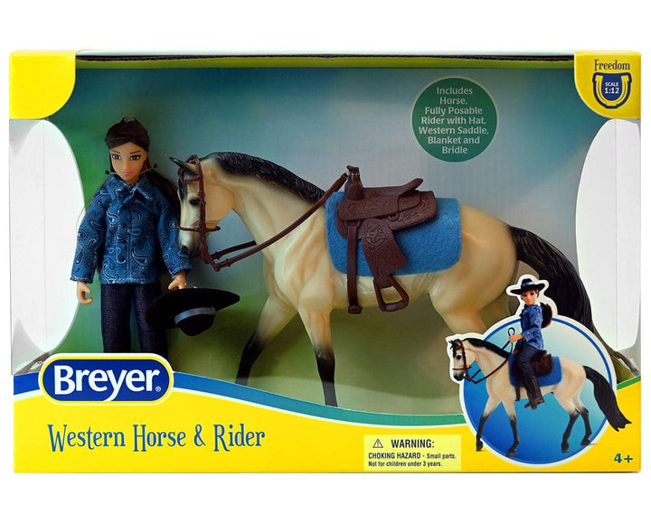 Freedom Series Western Horse & Rider