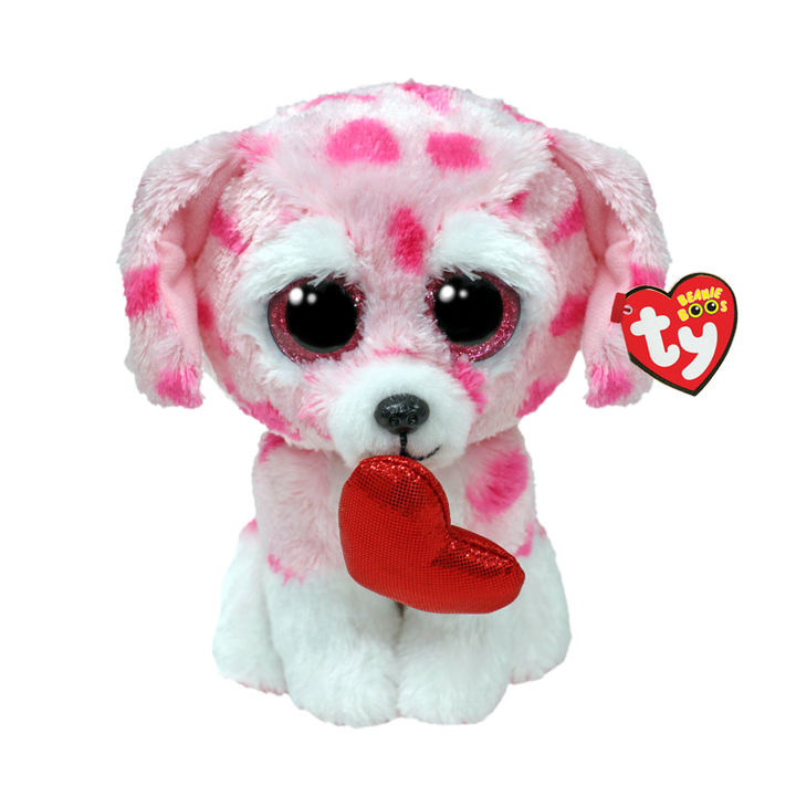 Beanie Boo Rory Dog Heart Small