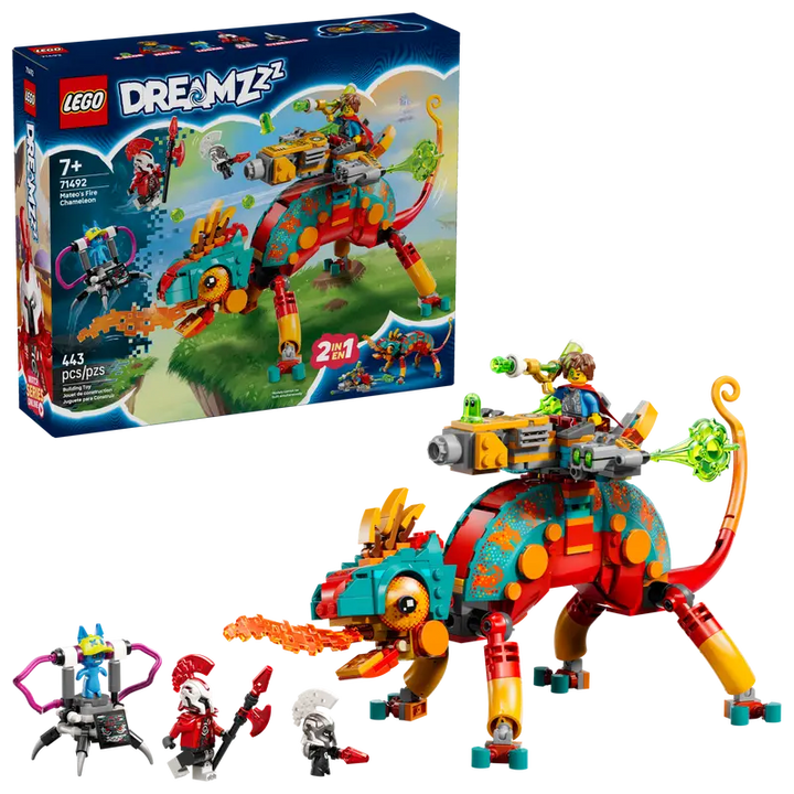 LEGO® Dreamzzz Mateo's Fire Chameleon