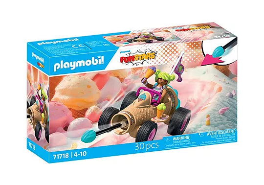 Racing Ice Cream Cone
