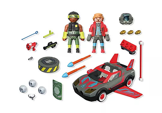 Hero With Vehicle