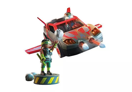 Hero With Vehicle