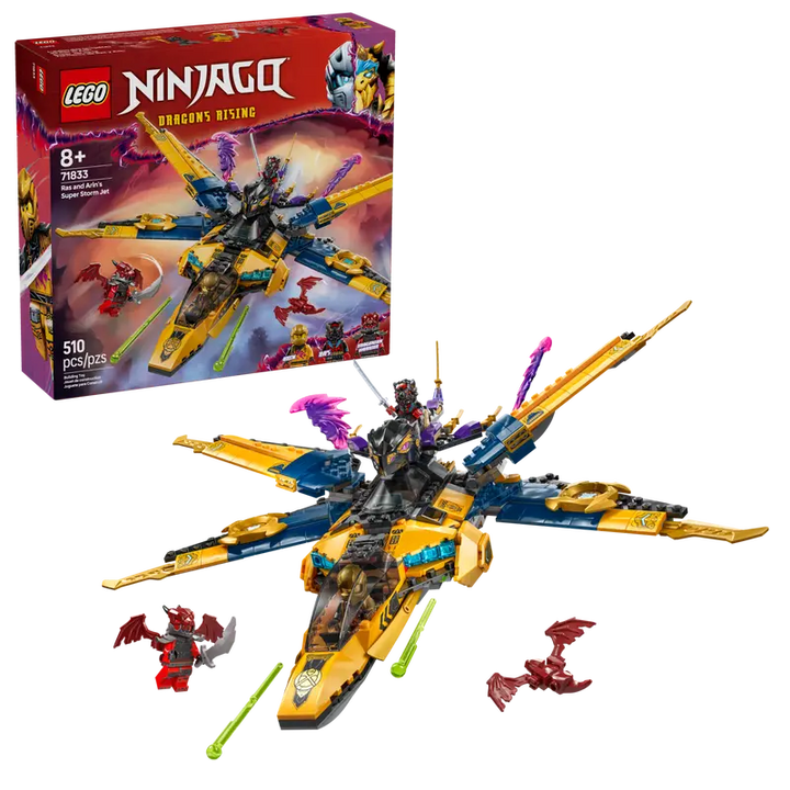 LEGO® Ninjago Ras & Arins Super Storm Jet