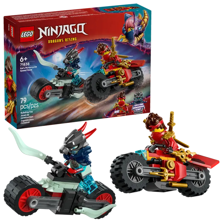 LEGO® Ninjago: Kai's Motorcycle Speed Race
