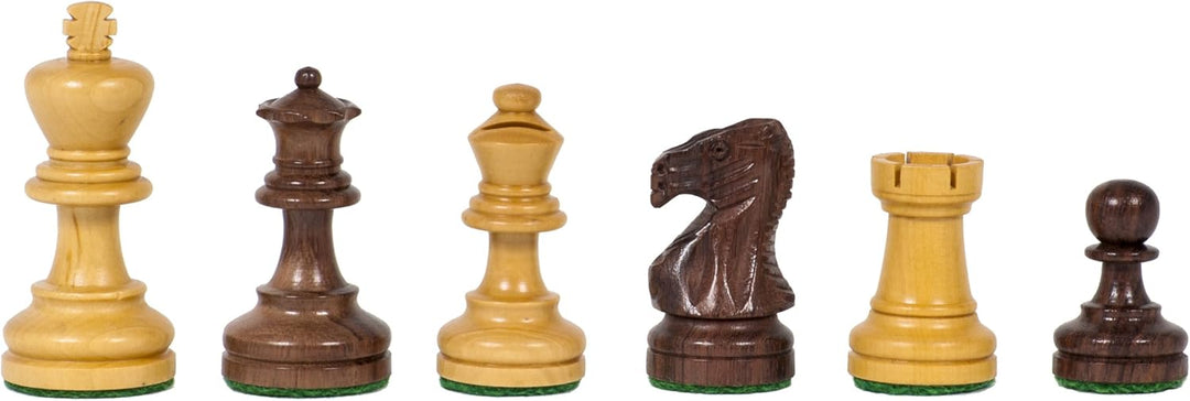 11.5" Wood Staunton Chess Set