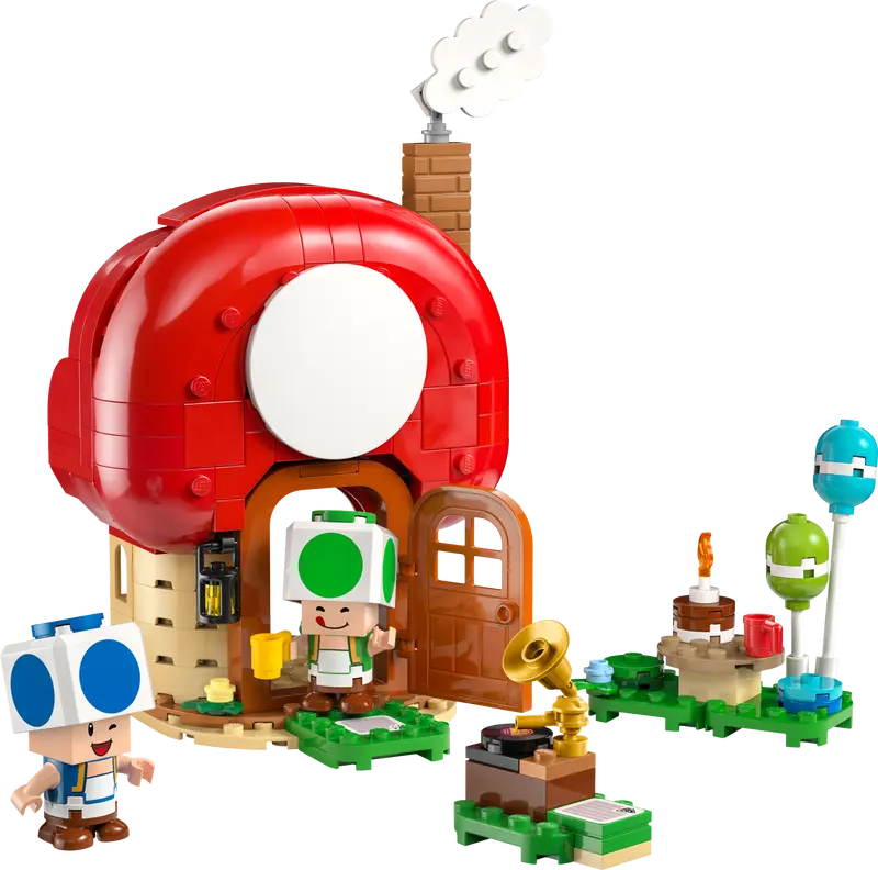 Super Mario Party At Toad's House