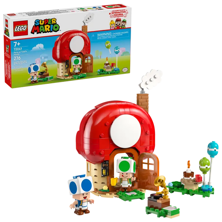 Super Mario Party At Toad's House