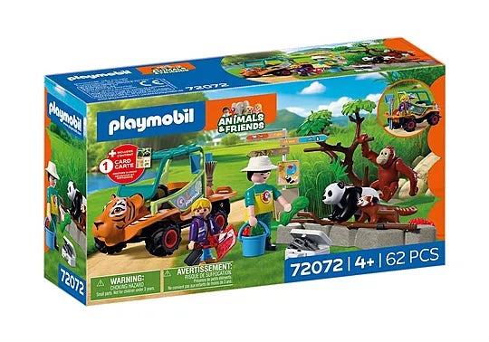 Zookeeper W/ Vehicle