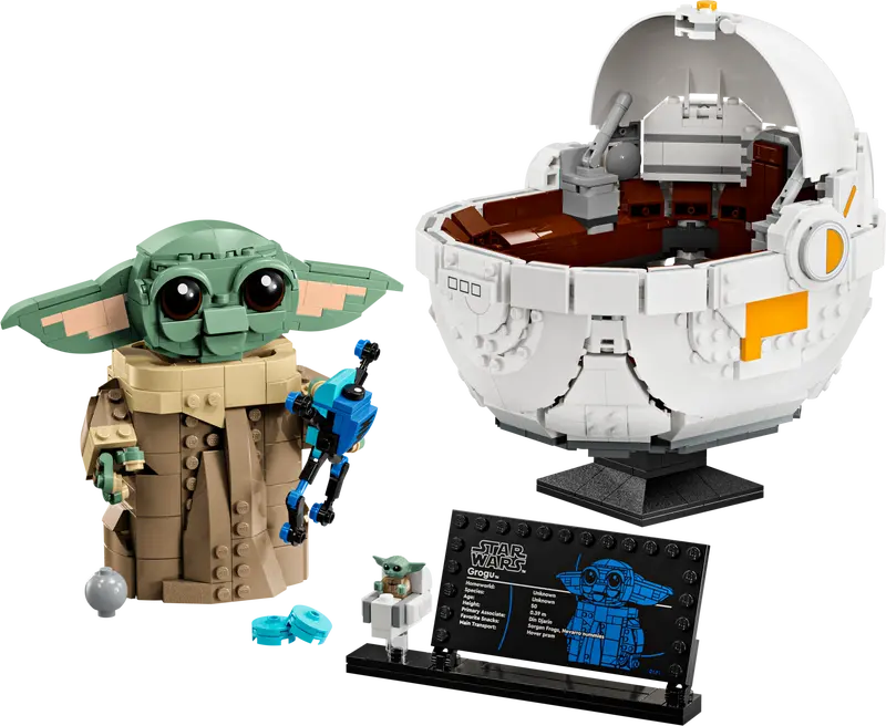 LEGO® Star Wars Grogu With Hover Pram