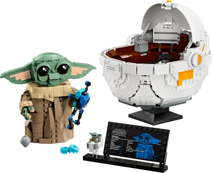 LEGO® Star Wars Grogu With Hover Pram