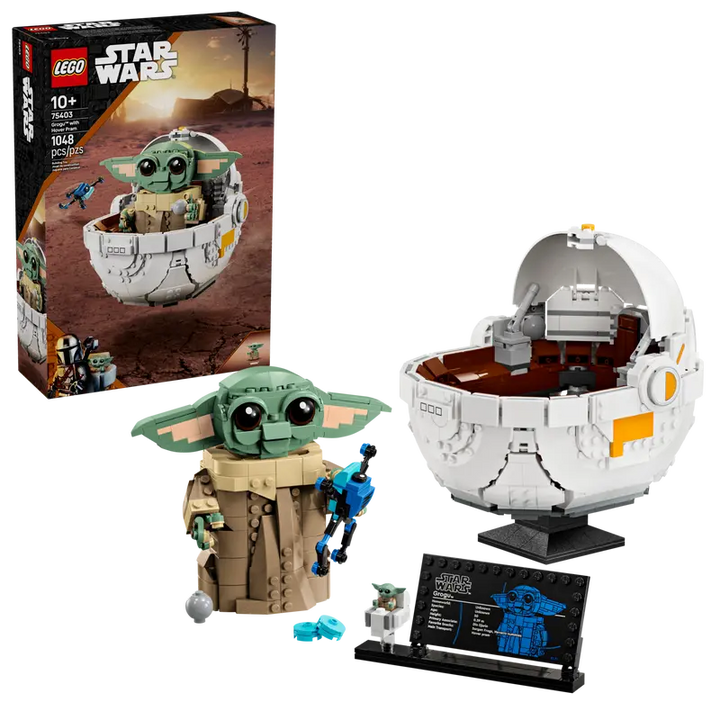 LEGO® Star Wars Grogu With Hover Pram