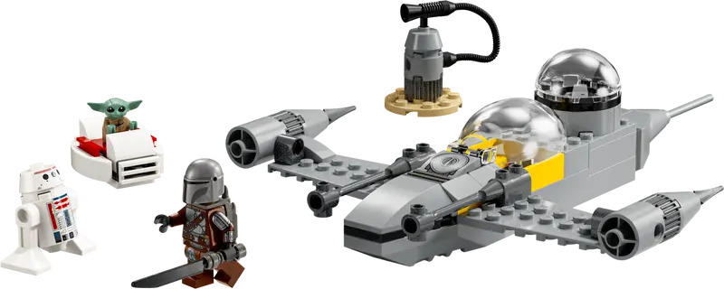 LEGO® Star Wars Mando & Grogu's N-1 Starfighter