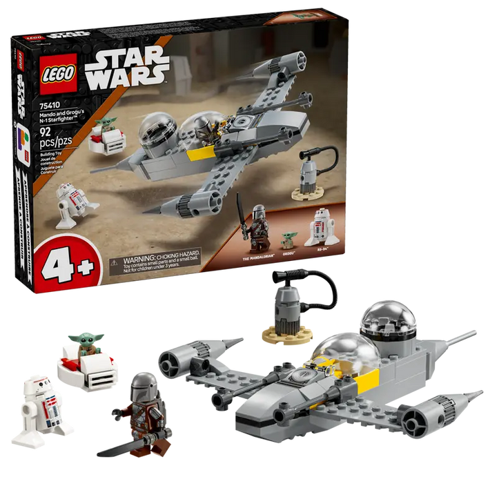 LEGO® Star Wars Mando & Grogu's N-1 Starfighter