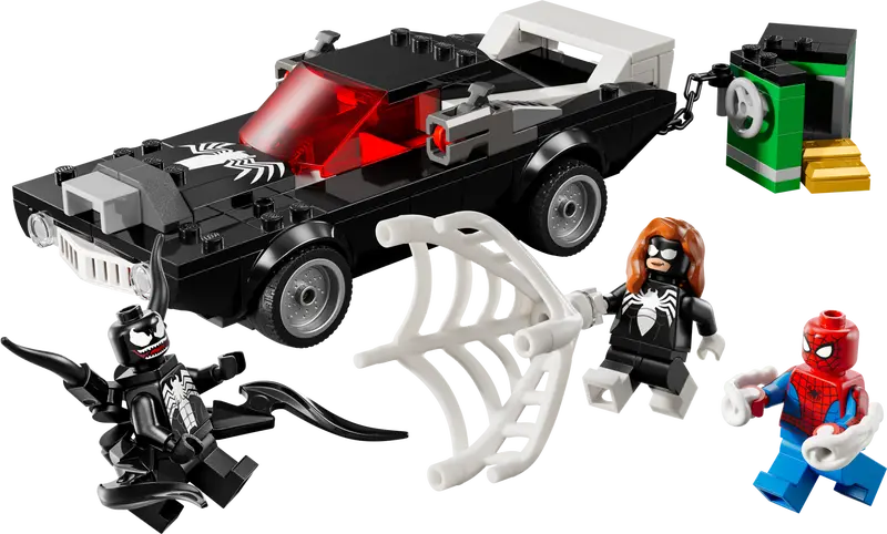 LEGO® Superhero Spiderman Vs Venom Muscle Car