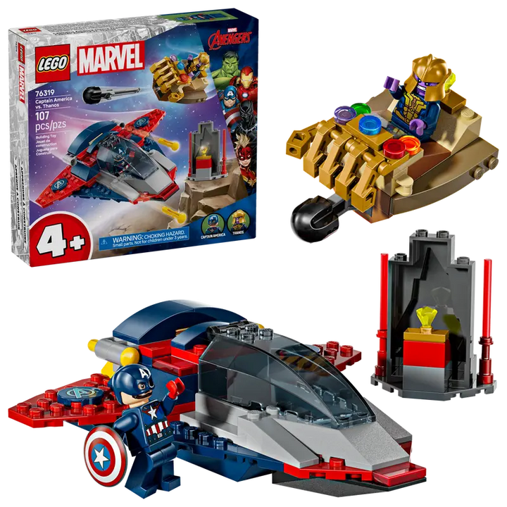 LEGO® Superheros Captain America Vs Thanos